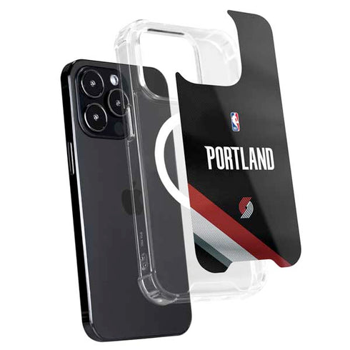 NBA Portland Trail Blazers Jersey iPhone 15 Pro MagSafe Case